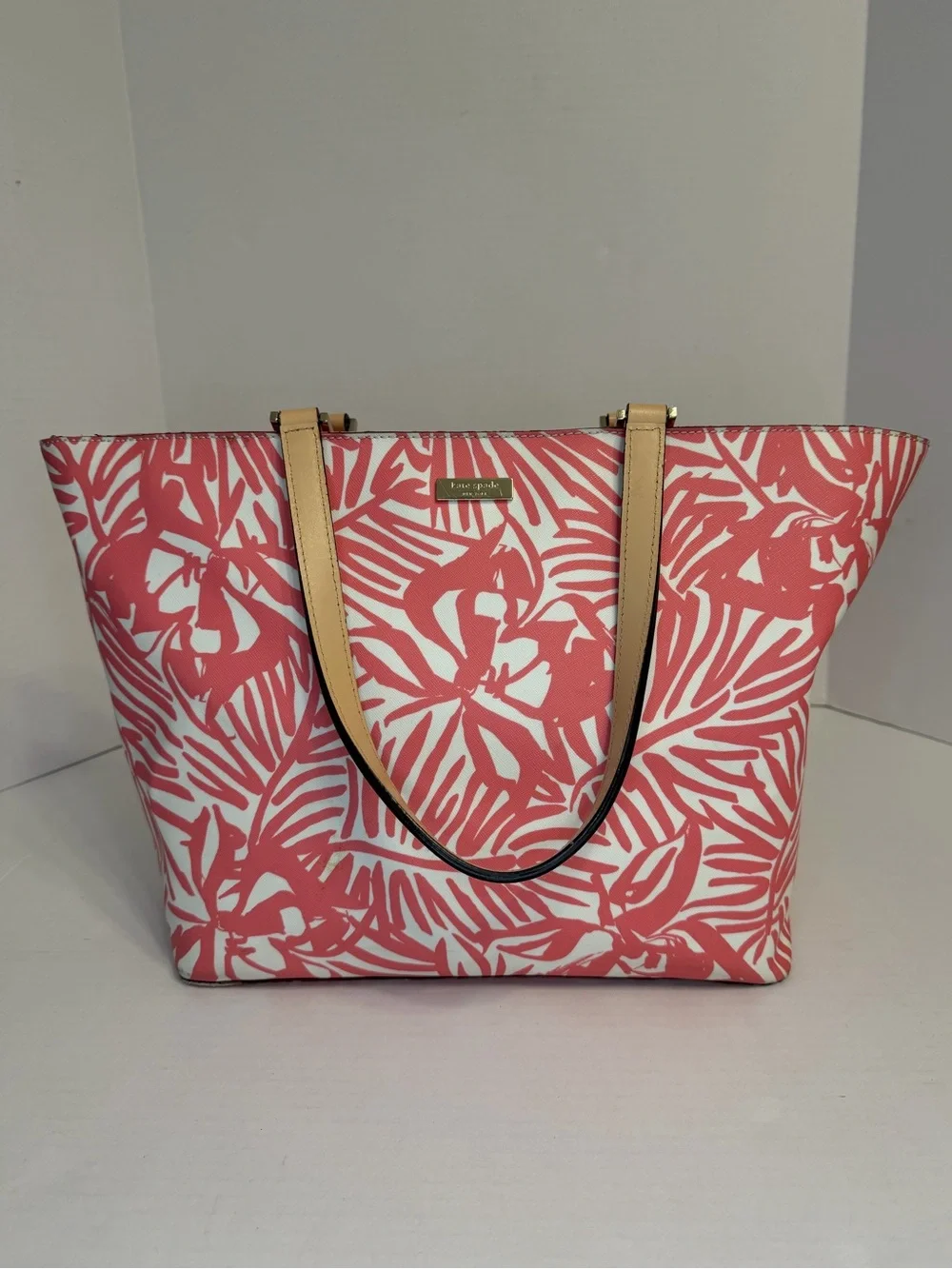 Kate Spade New York Grant Street Grainy Vinyl Jules Tote Bag